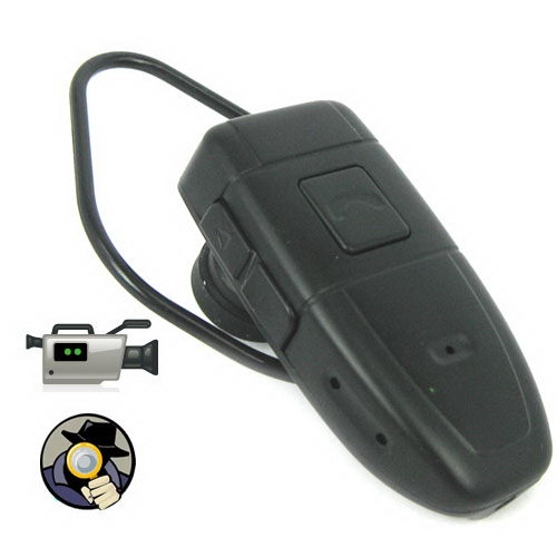 4GB Practical Mini Spy Camera with Multifunctions - Earphone Shaped - Click Image to Close